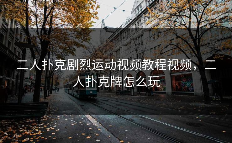 二人扑克剧烈运动视频教程视频,二人扑克牌怎么玩